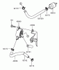 Toro 74806 (ZX525) - TimeCutter ZX525 Riding Mower, 2006 (260000001-260999999) Ersatzteile FUEL TANK AND FUEL VALVE ASSEMBLY KAWASAKI FH580V-CS13-R