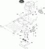 Toro 74812 (Z4800) - TITAN Z4800 Zero-Turn-Radius Riding Mower, 2008 (280000001-280999999) Ersatzteile ENGINE ASSEMBLY