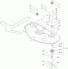 Toro 74820 (ZX5000) - TITAN ZX5000 Zero-Turn-Radius Riding Mower, 2010 (310000001-310999999) Ersatzteile 50 INCH DECK SPINDLE AND BLADE ASSEMBLY