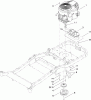 Toro 74820 (ZX5000) - TITAN ZX5000 Zero-Turn-Radius Riding Mower, 2010 (310000001-310999999) Ersatzteile ENGINE ASSEMBLY