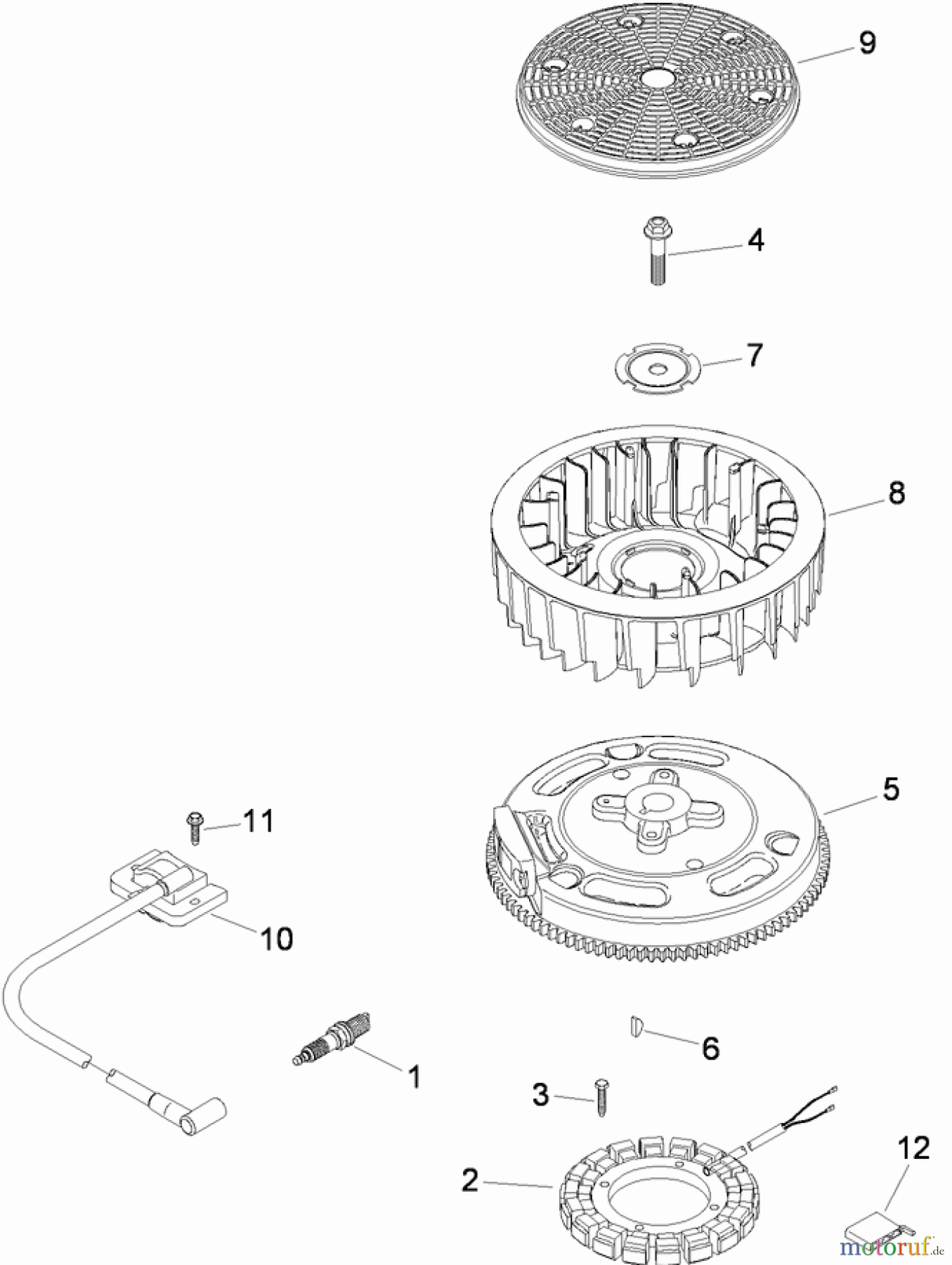 Toro Neu Mowers, Zero-Turn 74823 (ZX6000) - Toro TITAN ZX6000 Zero-Turn-Radius Riding Mower, 2009 (290000001-290999999) IGNITION AND ELECTRICAL ASSEMBLY KOHLER SV830-0016