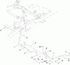 Toro 74823 (ZX6000) - TITAN ZX6000 Zero-Turn-Radius Riding Mower, 2009 (290000001-290999999) Ersatzteile PARKING BRAKE ASSEMBLY
