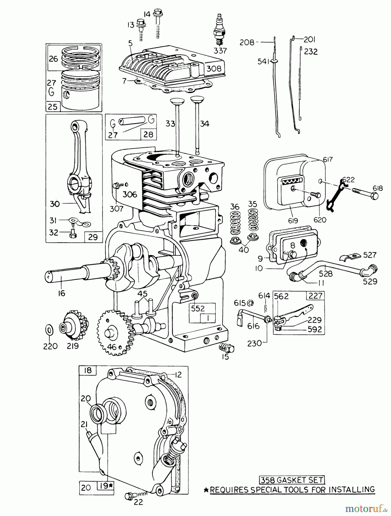  Toro Neu Blowers/Vacuums/Chippers/Shredders 62912 - Toro 5 hp Lawn Vacuum, 1979 (9000001-9999999) ENGINE MODEL NO. 130202 TYPE 0600-01 BRIGGS & STRATTON