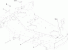Toro 74830 (ZX4800) - TITAN ZX4800 Zero-Turn-Radius Riding Mower, 2010 (310000001-310999999) Ersatzteile 48 INCH DECK DECAL ASSEMBLY NO. 119-3383