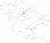 Toro 74832 (ZX5450) - TITAN ZX5450 Zero-Turn-Radius Riding Mower, 2010 (310000001-310999999) Ersatzteile DECK LIFT ASSEMBLY