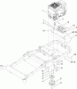 Toro 74832 (ZX5450) - TITAN ZX5450 Zero-Turn-Radius Riding Mower, 2010 (310000001-310999999) Ersatzteile ENGINE ASSEMBLY