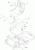 Toro 74832 (ZX5450) - TITAN ZX5450 Zero-Turn-Radius Riding Mower, 2010 (310000001-310999999) Ersatzteile SEAT ASSEMBLY