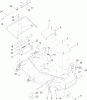 Toro 74841 (ZX4820) - TITAN ZX4820 Zero-Turn-Radius Riding Mower, 2012 (SN 312000001-312999999) Ersatzteile 48 INCH DECK ASSEMBLY