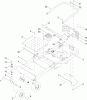Toro 74845 (ZX4820) - TITAN ZX4820 Zero-Turn-Radius Riding Mower, 2011 (SN 311000001-311999999) Ersatzteile MAIN FRAME ASSEMBLY
