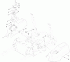 Toro 74845 (ZX4820) - TITAN ZX4820 Zero-Turn-Radius Riding Mower, 2012 (SN 312000001-312999999) Ersatzteile CONTROL PANEL AND BODY STYLING POD ASSEMBLY