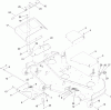 Toro 74873 (MX6080) - TITAN MX6080 Zero-Turn-Radius Riding Mower, 2012 (SN 312000001-312999999) Ersatzteile 60 INCH DECK ASSEMBLY