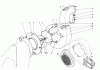 Toro 62912 - 5 hp Lawn Vacuum, 1982 (2000001-2999999) Ersatzteile BLOWER ASSEMBLY (MODEL 62912 & 62923)