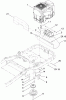 Toro 74912 (ZX4800) - TITAN ZX4800 Zero-Turn-Radius Riding Mower, 2010 (310000001-310999999) Ersatzteile ENGINE AND BLADE ASSEMBLY