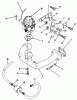Toro Y1-16OE02 (616-Z) - 616-Z Tractor, 1990 Ersatzteile CARBURETOR AND INTAKE MANIFOLD-616-Z