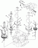 Toro Y1-16OE02 (616-Z) - 616-Z Tractor, 1990 Ersatzteile CRANKSHAFT & CAMSHAFT-612-Z