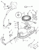 Toro Y1-16OE02 (616-Z) - 616-Z Tractor, 1990 Ersatzteile GEARCASE AND IGNITION-616-Z