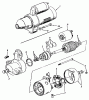Toro Y1-16OE02 (616-Z) - 616-Z Tractor, 1990 Ersatzteile STARTER-616-Z
