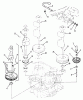 Toro Y1-12OE02 (612-Z) - 612-Z Tractor, 1991 (1000001-1999999) Ersatzteile CRANKSHAFT & CAMSHAFT-612-Z