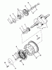 Toro Y1-12OE02 (612-Z) - 612-Z Tractor, 1991 (1000001-1999999) Ersatzteile CRANKSHAFT, CAMSHAFT AND FLYWHEEL-616-Z, 620-Z