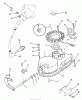 Toro Y1-12OE02 (612-Z) - 612-Z Tractor, 1991 (1000001-1999999) Ersatzteile GEARCASE AND IGNITION-616-Z, 620-Z