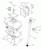 Toro Y1-12OE02 (612-Z) - 612-Z Tractor, 1991 (1000001-1999999) Ersatzteile OIL BASE AND FILL TUBE-616-Z, 620-Z