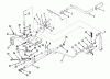 Toro Y1-12OE02 (612-Z) - 612-Z Tractor, 1991 (1000001-1999999) Ersatzteile PARKING BRAKE
