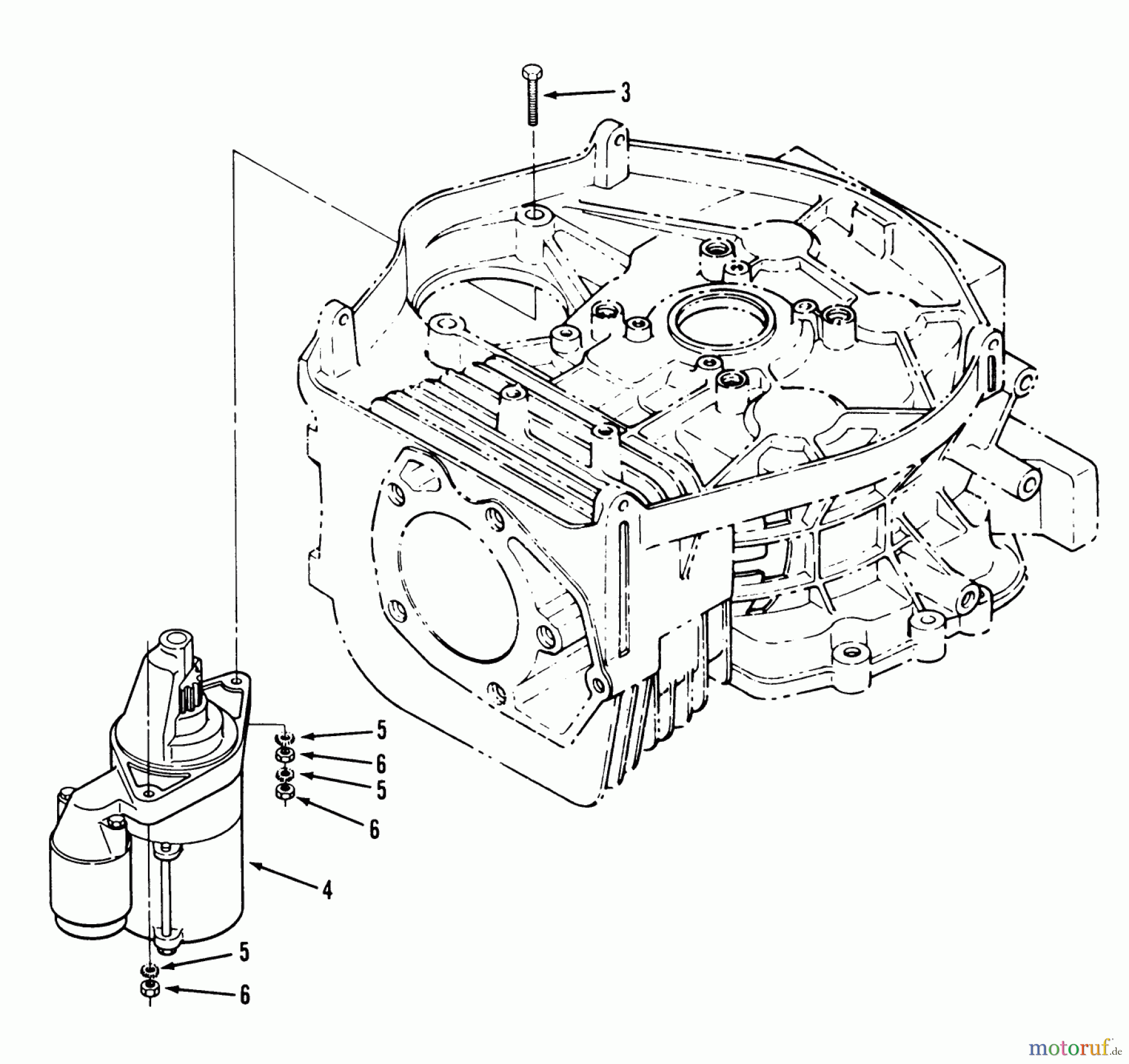 Toro Neu Mowers, Zero-Turn Y1-20OE02 (620-Z) - Toro 620-Z Tractor, 1991 (1000001-1999999) STARTER-612-Z
