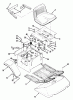 Toro Y1-16OE01 (616-Z) - 616-Z Tractor, 1989 Ersatzteile SECTION 8-FENDERS, FLOOR PAN AND SEAT