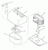 Toro Y1-16OE01 (616-Z) - 616-Z Tractor, 1989 Ersatzteile SECTION 9-AIR CLEANER