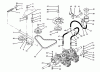 Toro Y1-16OEE4 (616-Z) - 616-Z Tractor, 1992 (2000001-2999999) Ersatzteile TRANSMISSION & DRIVE SYSTEM ASSEMBLY