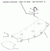 Toro Z1-18KE01 (718-Z) - 718-Z Tractor, 1986 Ersatzteile MOWER DECK
