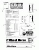Toro Z1-18KE02 (718-Z) - 718-Z Tractor, 1987 Ersatzteile DECALS