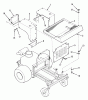 Toro Z1-18KE02 (718-Z) - 718-Z Tractor, 1987 Ersatzteile FENDERS AND COVERS