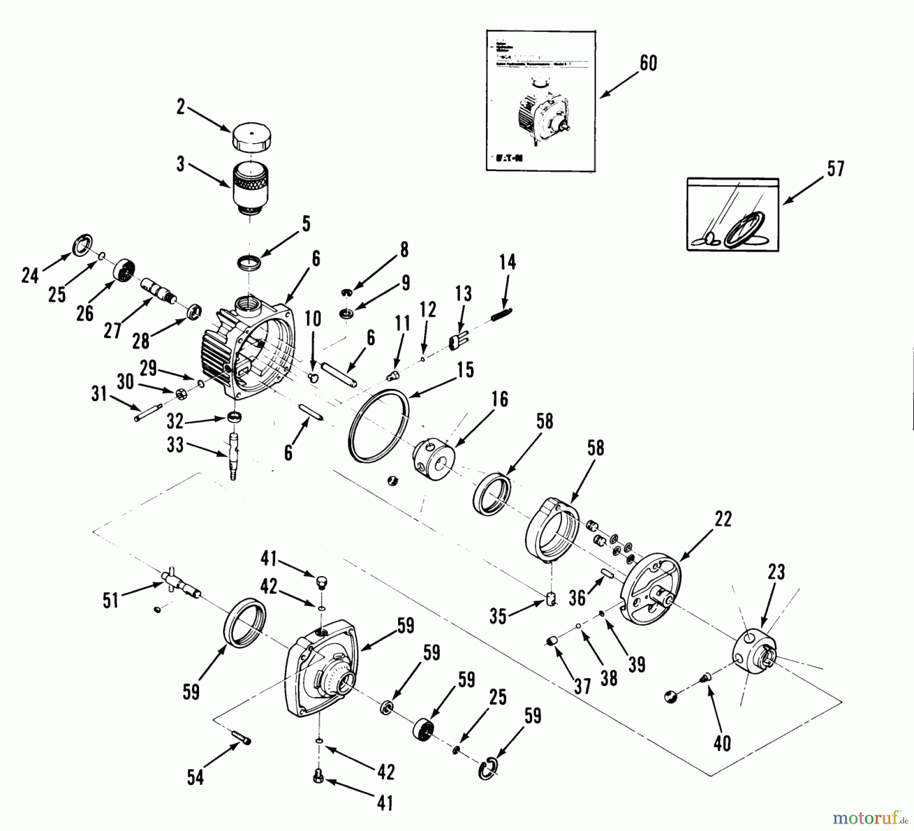 Toro Neu Mowers, Zero-Turn Z1-20KE01 (720-Z) - Toro 720-Z Tractor, 1987 HYDROSTATIC TRANSMISSION