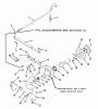Toro Z1-18KE02 (718-Z) - 718-Z Tractor, 1987 Ersatzteile PTO DRIVE