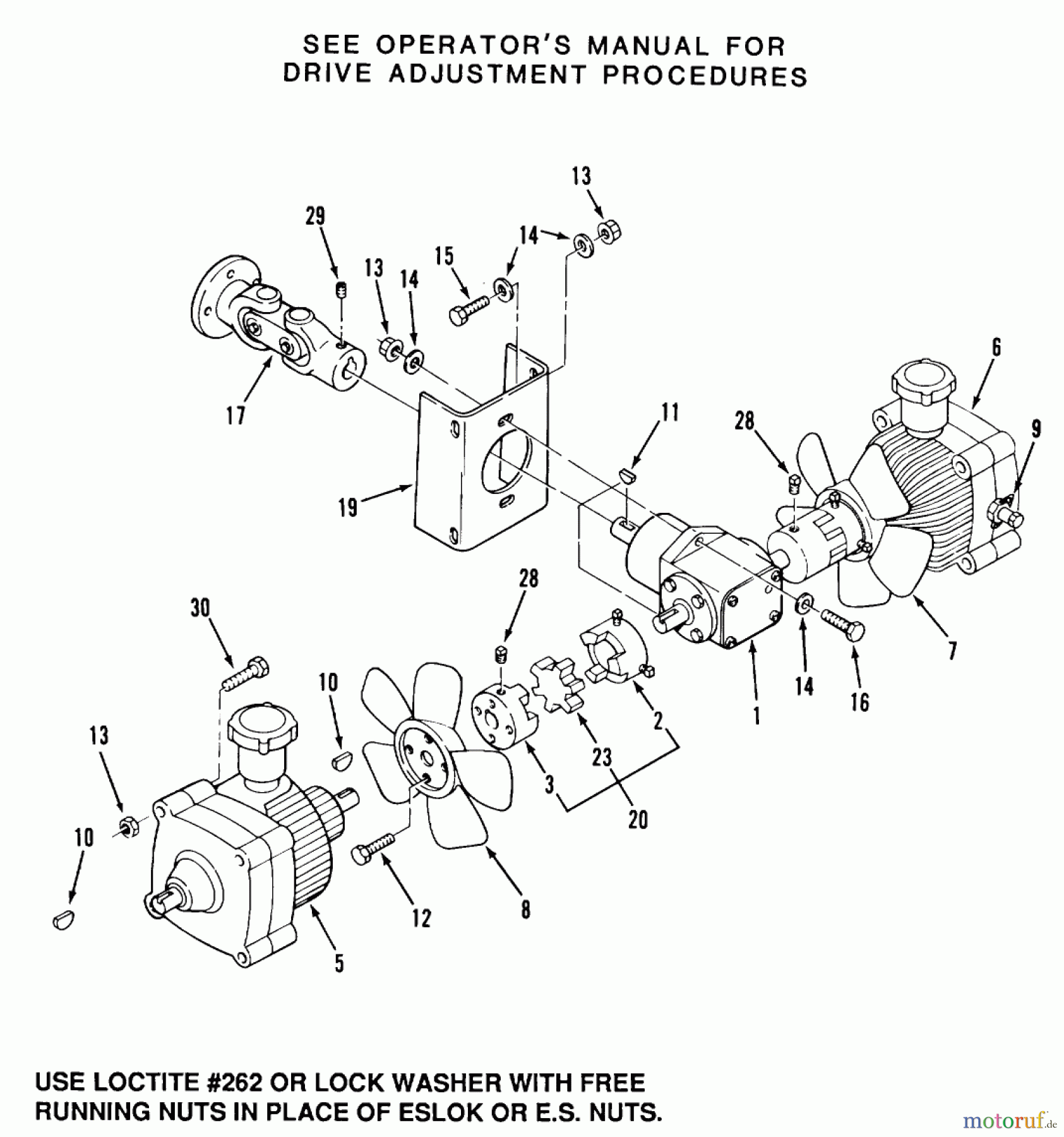 Toro Neu Mowers, Zero-Turn Z1-24OE02 (724-Z) - Toro 724-Z Tractor, 1989 SECTION 5-TRANSMISSION DRIVE #2