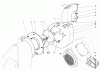 Toro 62912 - 5 hp Lawn Vacuum, 1986 (6000001-6999999) Ersatzteile BLOWER ASSEMBLY (MODEL 62912 & 62923)