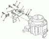 Toro Z1-24OE03 (724-Z) - 724-Z Tractor, 1990 Ersatzteile CHOKE LINKAGE