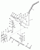 Toro Z1-24OE03 (724-Z) - 724-Z Tractor, 1990 Ersatzteile TRANSMISSION DRIVE LINKAGE