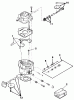 Toro Z1-24OE04 (724-Z) - 724-Z Tractor, 1991 (1000001-1999999) Ersatzteile CARBURETOR COMPONENTS