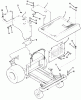 Toro Z1-24OE04 (724-Z) - 724-Z Tractor, 1991 (1000001-1999999) Ersatzteile FENDERS AND COVERS