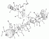 Toro Z1-24OE04 (724-Z) - 724-Z Tractor, 1991 (1000001-1999999) Ersatzteile TRANSMISSION DRIVE