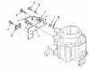 Toro Z1-24OE05 (724-Z) - 724-Z Tractor, 1992 (2000001-2999999) Ersatzteile CHOKE LINKAGE