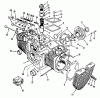 Toro Z1-24OE05 (724-Z) - 724-Z Tractor, 1992 (2000001-2999999) Ersatzteile ENGINE CYLINDER BLOCK P224 G SPEC. E
