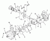 Toro Z1-24OE05 (724-Z) - 724-Z Tractor, 1992 (2000001-2999999) Ersatzteile TRANSMISSION DRIVE