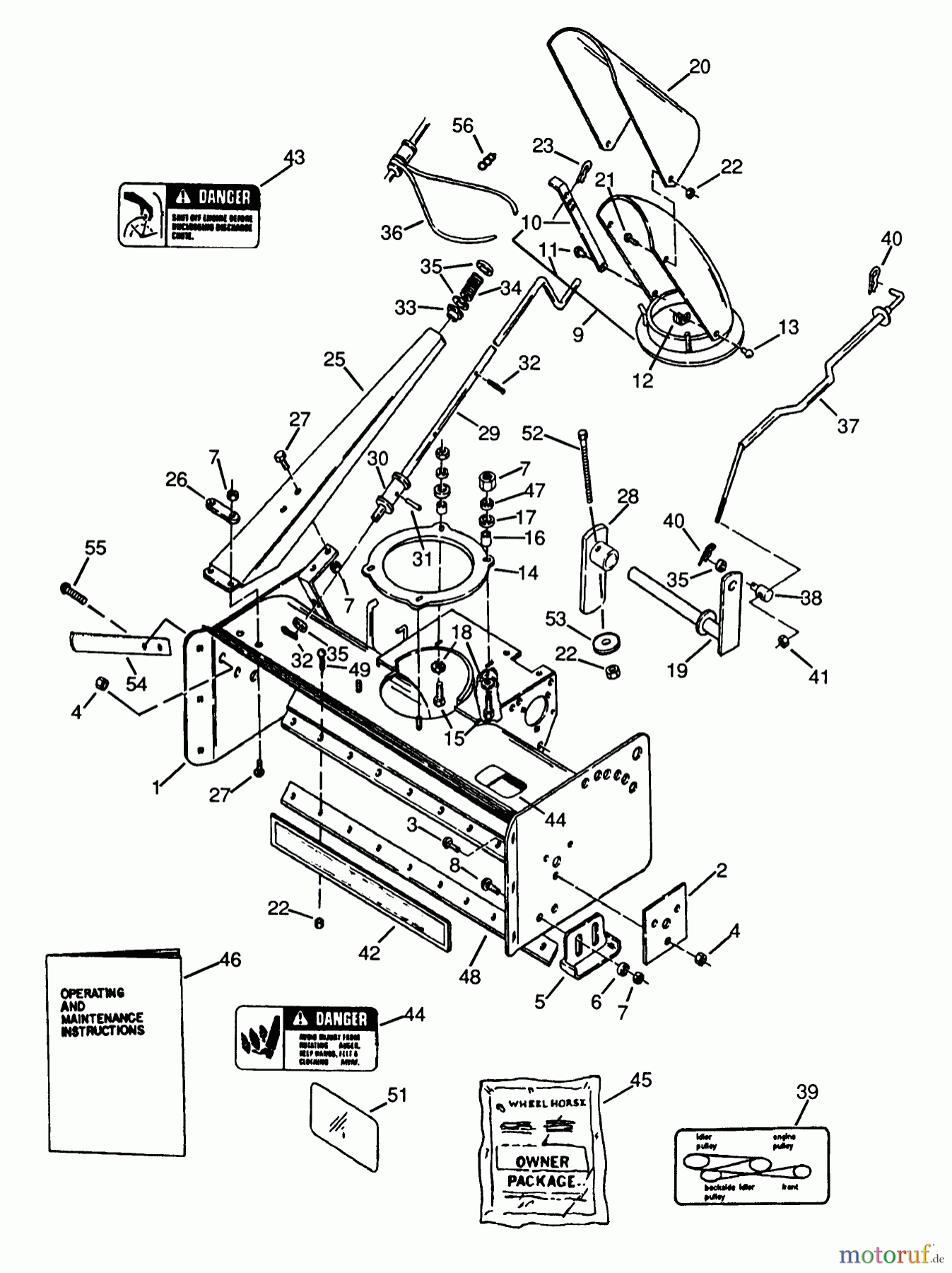 Toro Neu Snow Blowers/Snow Throwers Seite 1 06-36SL02 - Toro 36