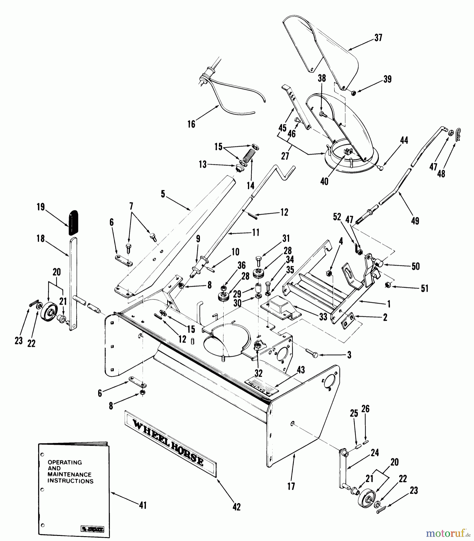 Toro Neu Snow Blowers/Snow Throwers Seite 1 06-48SX01 - Toro 48