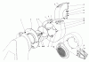 Toro 62912 - 5 hp Lawn Vacuum, 1988 (8000001-8999999) Ersatzteile BLOWER ASSEMBLY (MODEL 62912 & 62923)