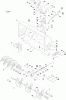 Toro 190-032-101 - 42" Two-Stage Snowthrower, 2006 (260000001-260999999) Ersatzteile AUGER HOUSING, DISCHARGE CHUTE AND IMPELLER ASSEMBLY