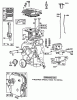 Toro 62912 - 5 hp Lawn Vacuum, 1988 (8000001-8999999) Ersatzteile ENGINE BRIGGS & STRATTON MODEL NO. 130202-1640-01 #1